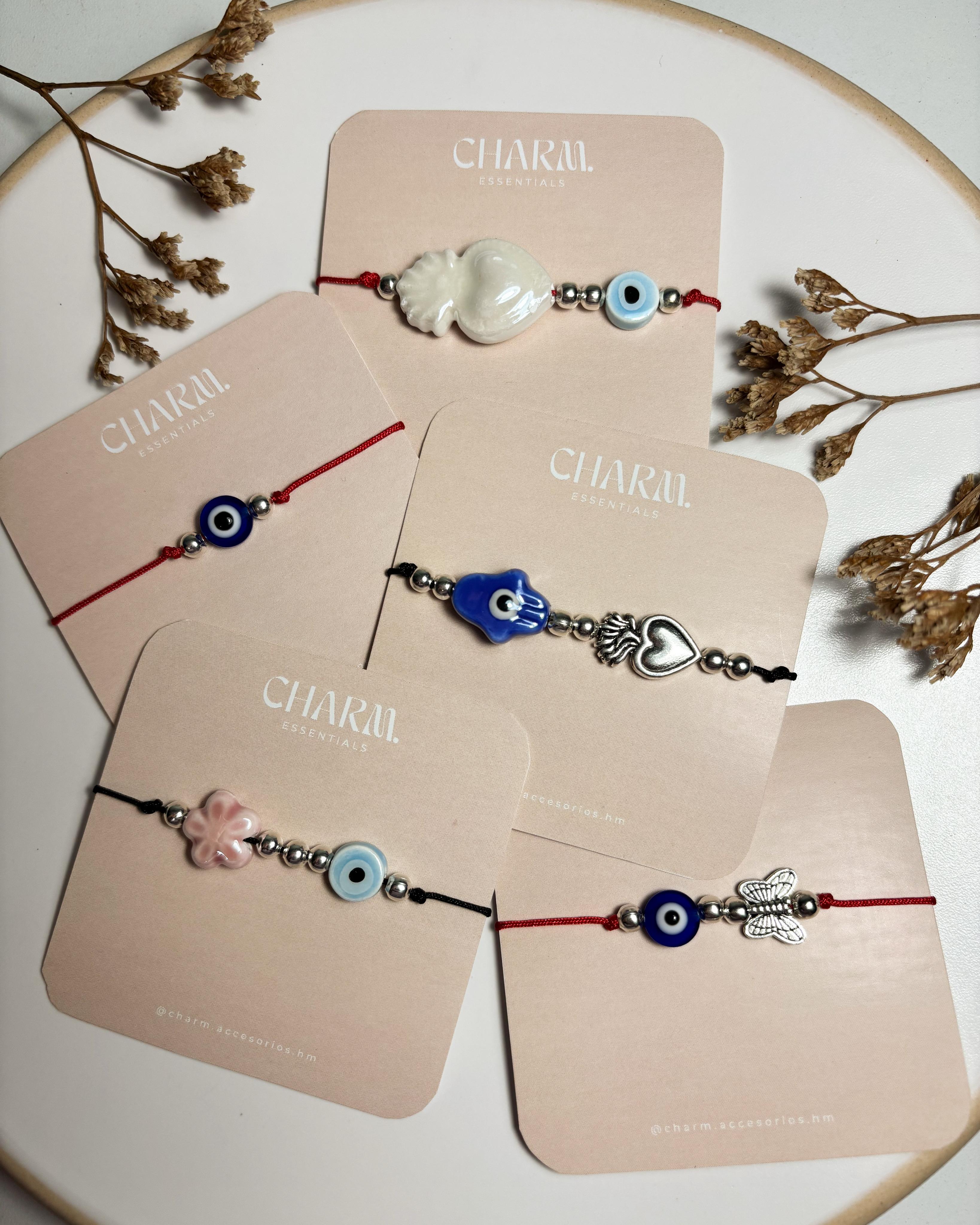 pulseras charm